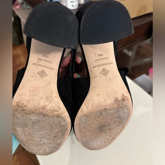 Antonio Melani suede bow heels - Picture 4 of 4